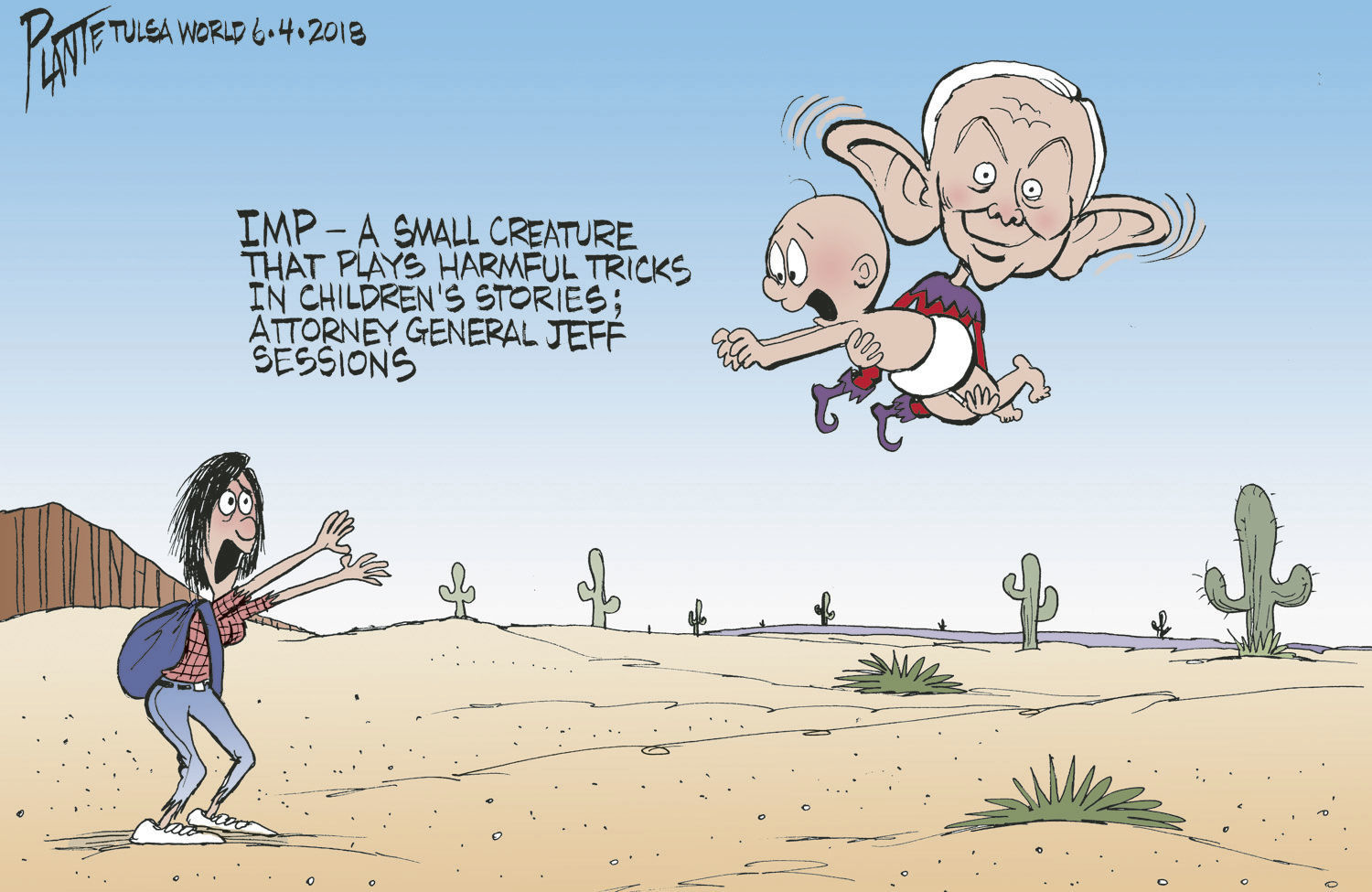 Bruce Plante Cartoon: Immigration